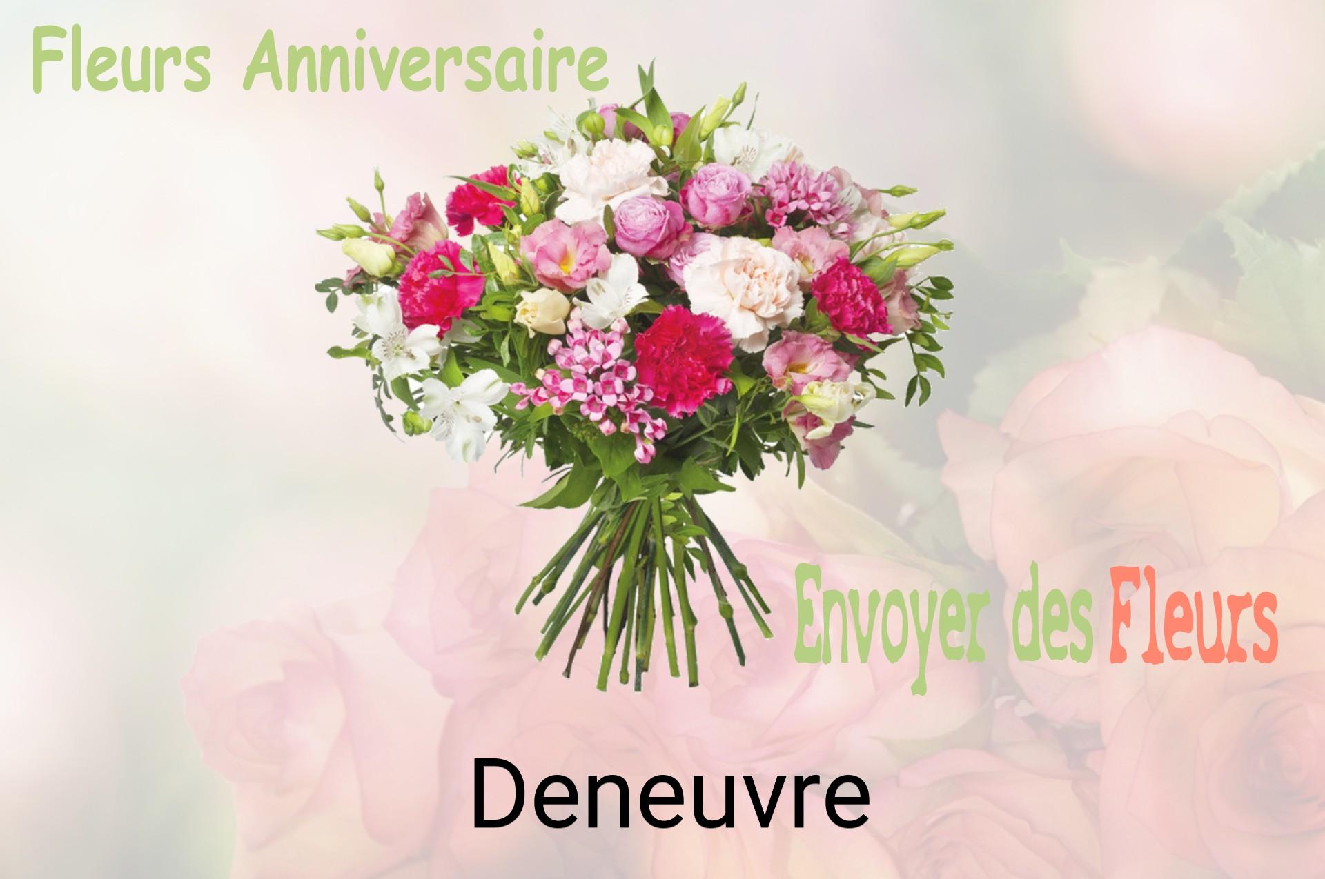 Bouquet de fleurs d’anniversaire livré à Deneuvre
